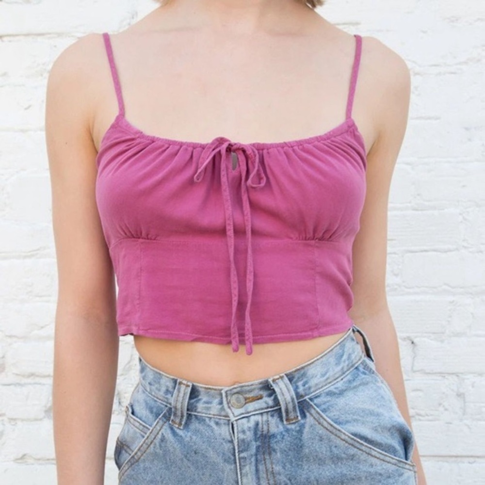 Magenta Jennifer Top